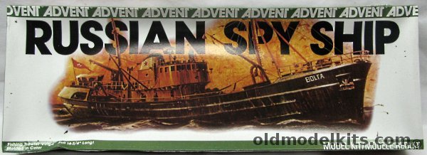 Revell Russian Spy Fishing Trawler Volga - Advent Issue, 2554 plastic model kit